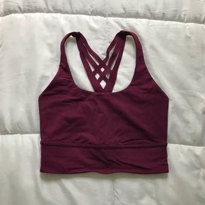 Lululemon Sports Bra (crop top style)